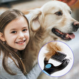 Cepillo Profesional Para Quitar El Pelo De Perros, Cortador De Nudos De Piel Para Mascotas, Peine Para Cachorros Y Gatos, Cepillos Para El Cuidado De Perros, Suministros De Caída