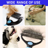 Cepillo Profesional Para Quitar El Pelo De Perros, Cortador De Nudos De Piel Para Mascotas, Peine Para Cachorros Y Gatos, Cepillos Para El Cuidado De Perros, Suministros De Caída
